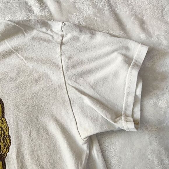 Threadless Off White Tshirt With Science Nuclear Bomb Graphic Size Medium - Picture 3 of 5